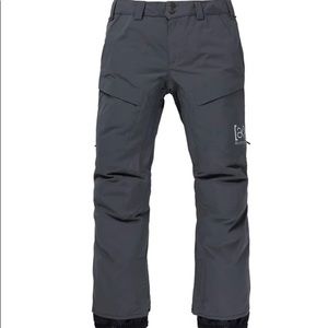 Burton Gore Tex ski/snowboard pant in dark grey